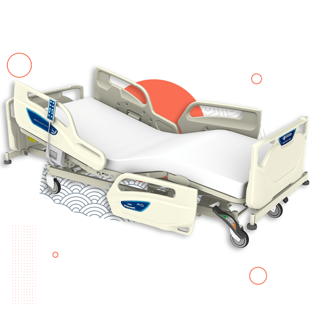 Giường y tế được sử dụng trong các bệnh viện Tâm Anhm bệnh viện Vinmec, bệnh viện Quốc tế AIH, bệnh viện Việt Pháp,....